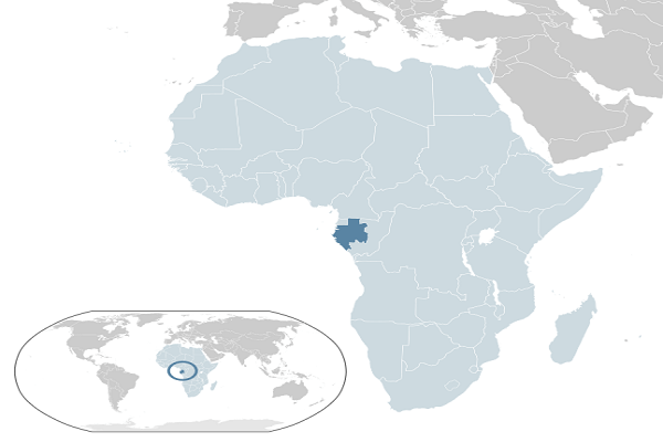 Gabon Mapa