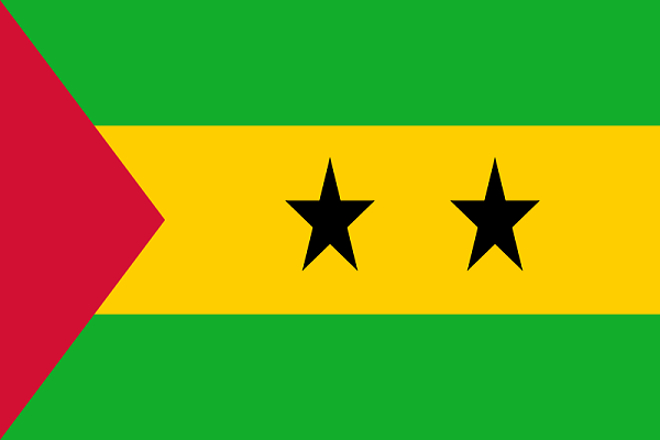 São Tomé and Príncipe Bandera