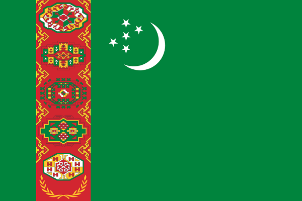 Turkmenistan Bandera