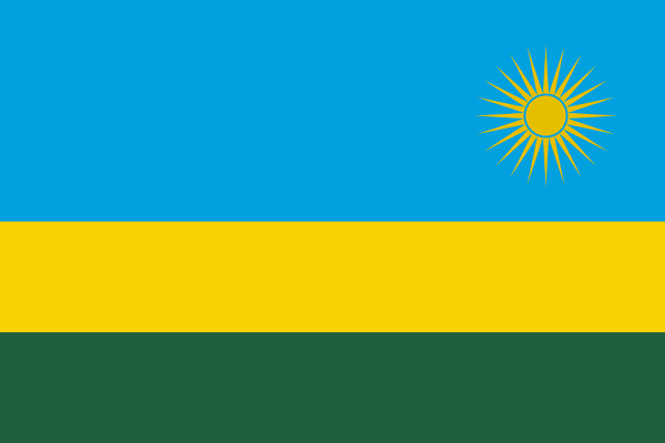 Ruanda Bandera