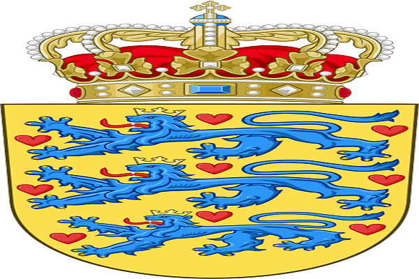 Dinamarca Escudo de Armas