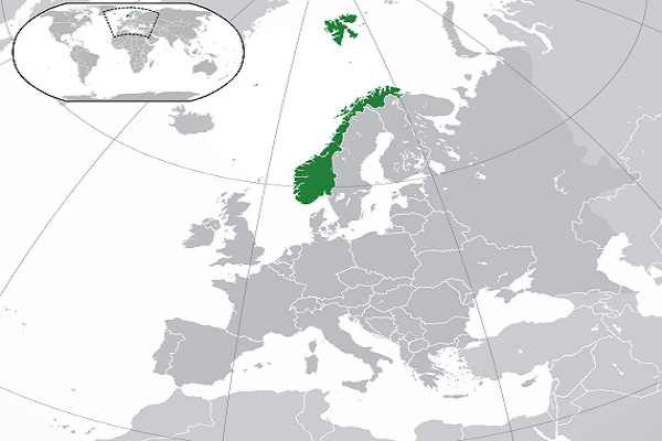 Noruega Mapa