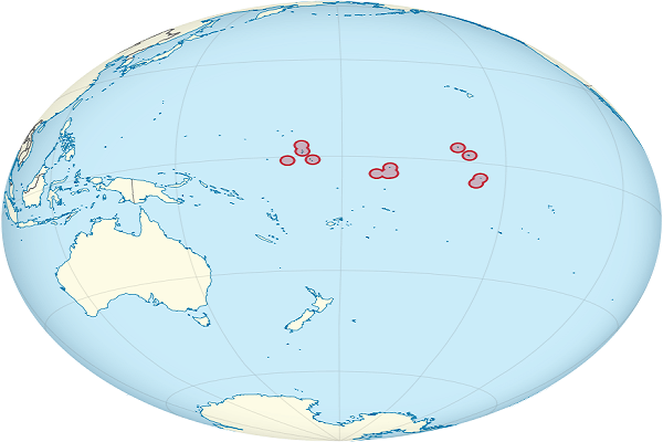 Kiribati Map