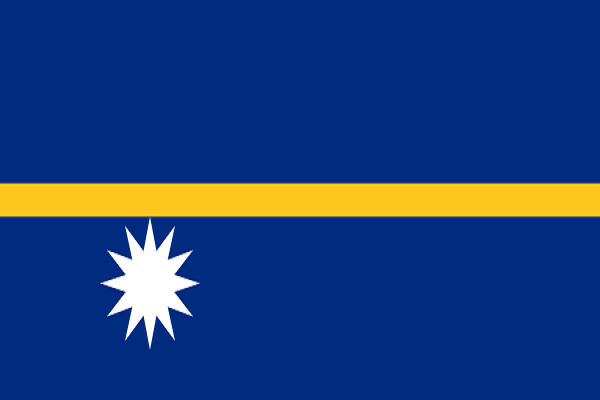 Nauru Bandera