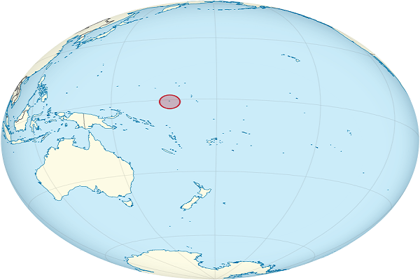 Nauru Mapa