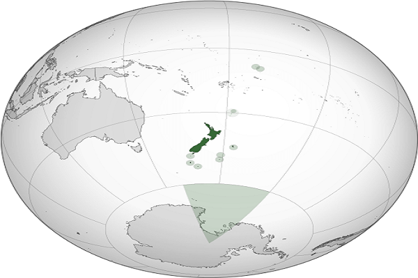 Nueva Zelanda Mapa