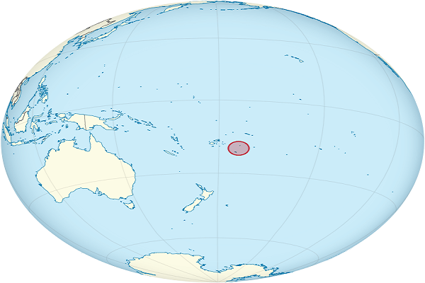 Tonga Mapa