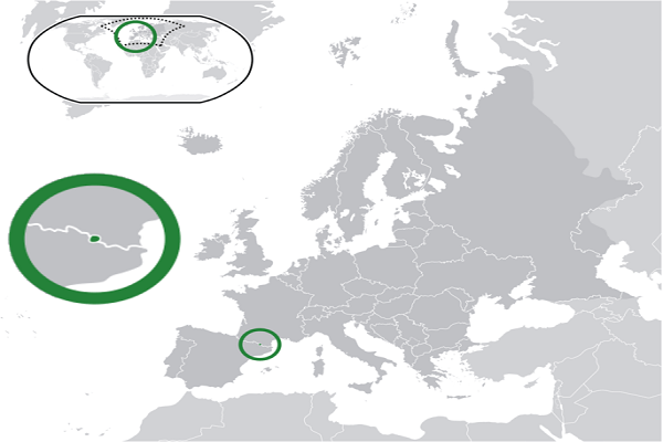 Andorra Mapa