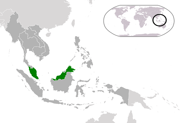 Malasia Mapa