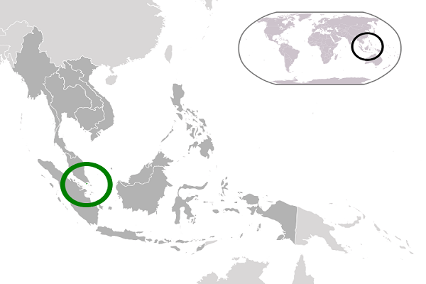 Singapur Mapa