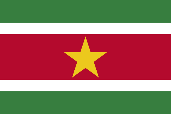 Suriname Bandera