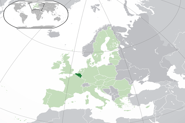 Belgica Mapa